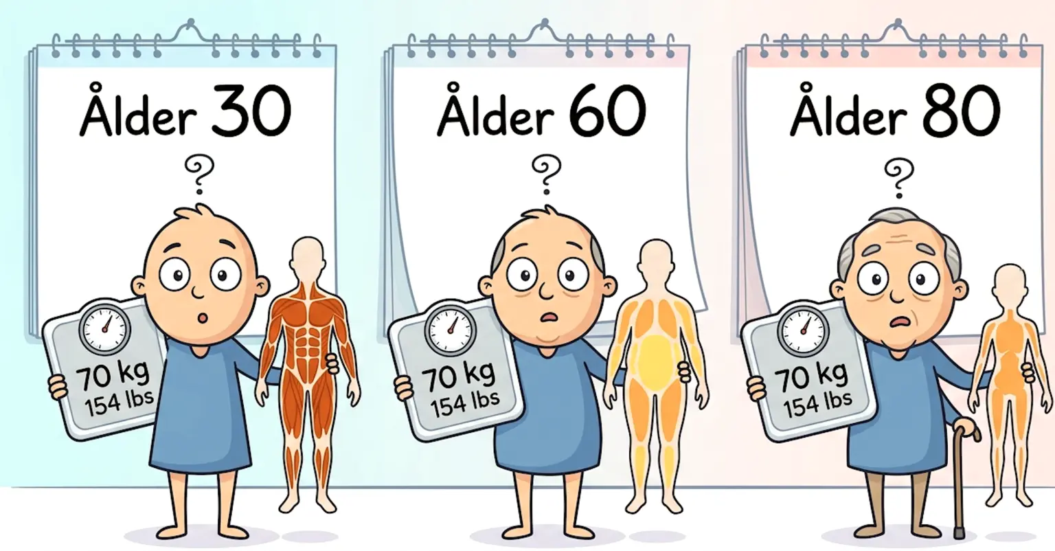 Ändras BMI med åldern