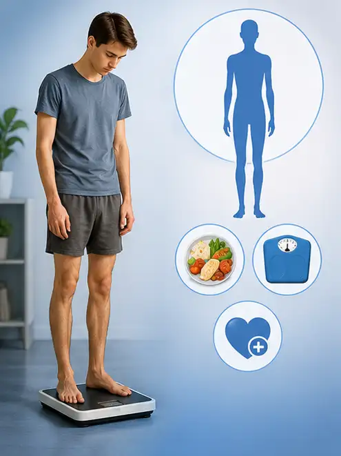 Home 1 BMI under 18,5 Undervikt