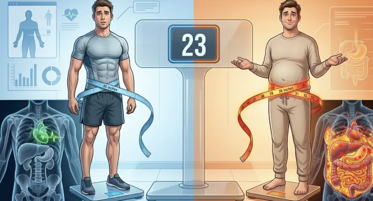 BMI och risken för hjärtsjukdomar 2 Fenomenet Skinny Fat Normal BMI men hög hjärtrisk