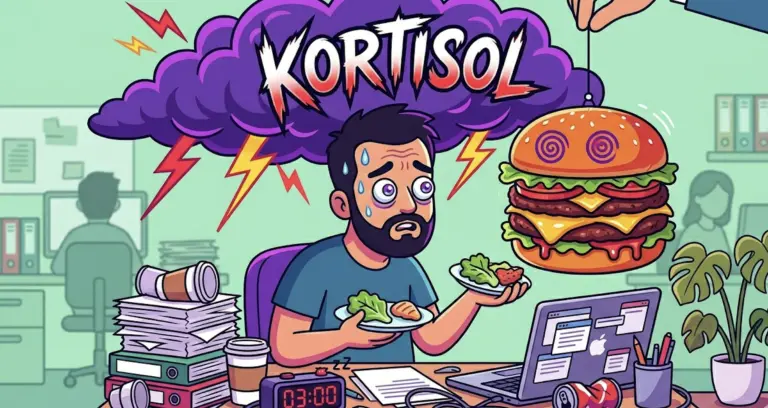 Varför går jag inte ner i vikt trots att jag äter mindre 4 Kronisk stress och kortisol 1