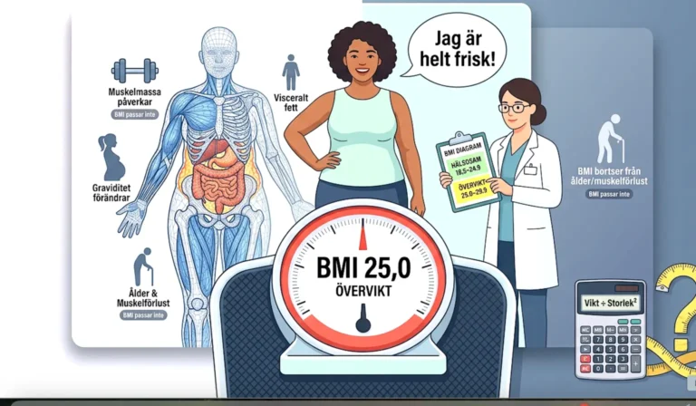 Vad är BMI och hur beräknas det